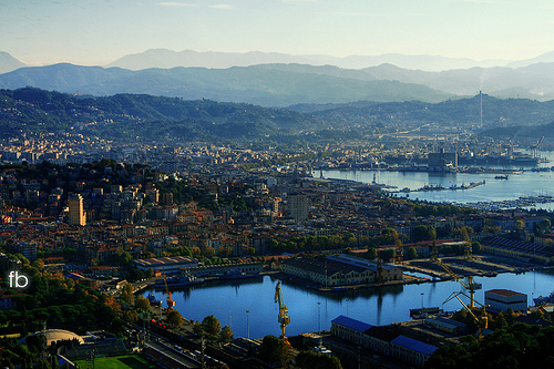 La bella ciudad italiana de La Spezia, el lugar elegido por los poetas
