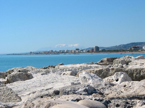 La ciudad de San Benedetto de Tronto, un paraíso en la costa de Italia