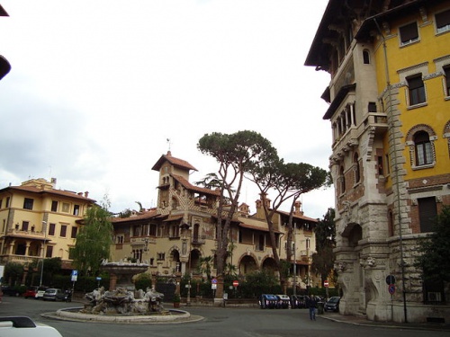 Quartiere di Coppedè, uno de los barrios más encantadores y auténticos de Roma