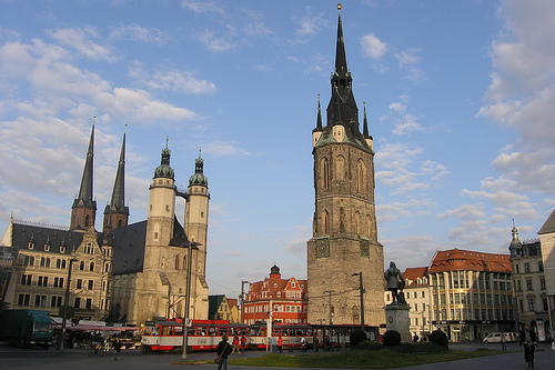 Disfrutemos la hermosa ciudad de Halle en Alemania