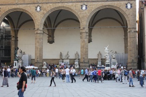 La Loggia della Signoria en Florencia, un lugar histórico