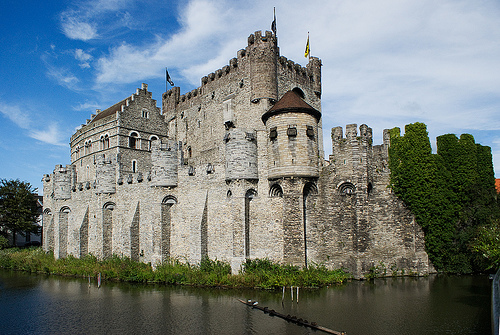 El castillo de los Condes de Gante, el emblema de Bélgica