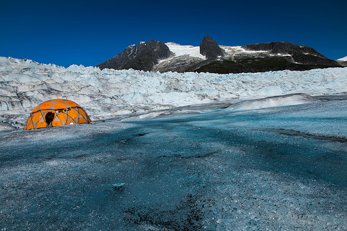 El impresionante Glaciar Mendenhall en Alaska