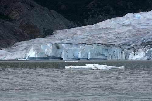 Glacier across the lake.