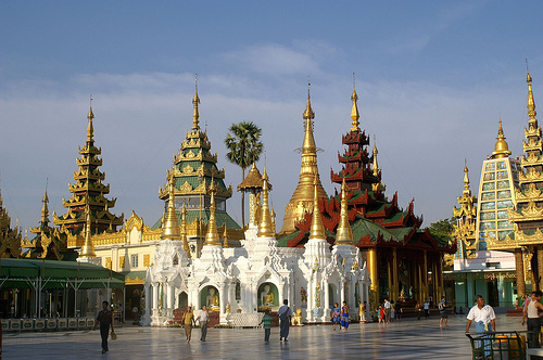 La indescriptible Pagoda Shwedagon en Birmania