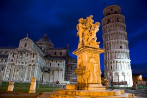 La Piazza dei Miracoli en Pisa, todo un tesoro para la humanidad