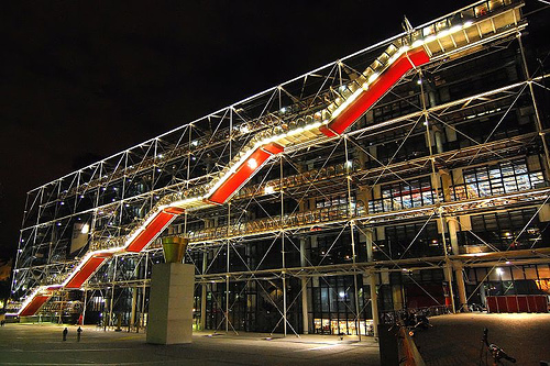 El Centro Pompidou de París, un lugar con arte y sofisticación
