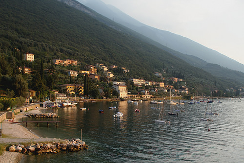 San Felice del Benaco, un bella localidad en el Lago de Garda de Italia