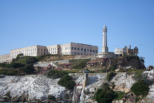Prisión de Alcatraz, una de las más famosas del mundo