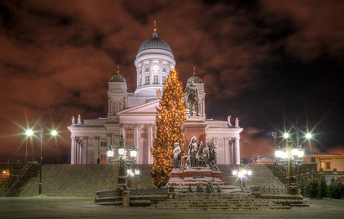 La espectacular Catedral de Helsinki en Finlandia