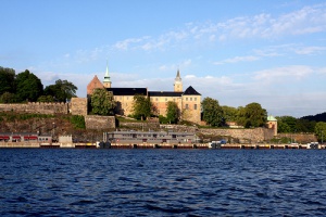 La histórica fortaleza Akershus en Oslo