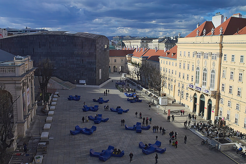 Museumsquartier en Viena 6