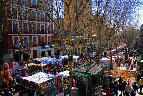 De compras por madrid, el rastro