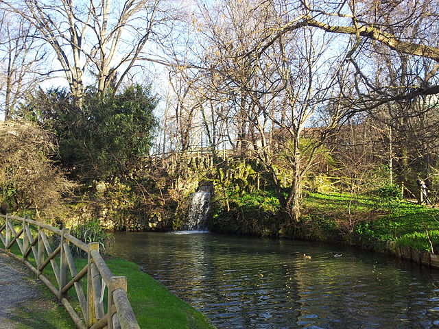 jardín de la Villa Belgiojoso Bonaparte 4
