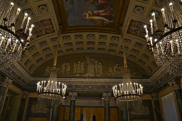 jardín de la Villa Belgiojoso Bonaparte 5