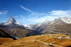 Maravillados con algunas de las montañas de Suiza