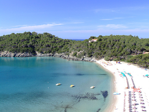 Descubre la playa de Fetovaia en la isla de Elba