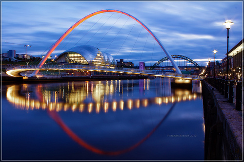 Newcastle y Gateshead, las ciudades unidas por siete puentes