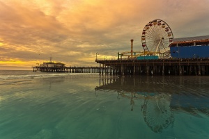 Santa Mónica en California, un lugar lleno de diversión