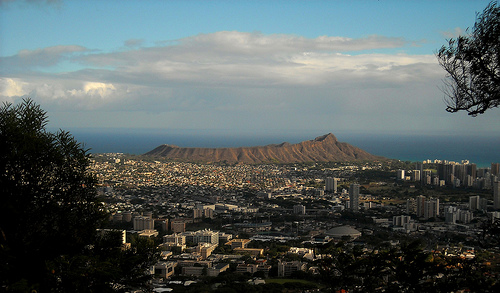 Diamond Head Crater. Hawái isla Oahu 6