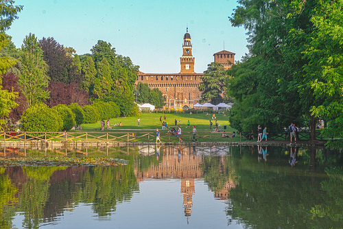 El Parque Sempione, un oasis en el centro de Milán