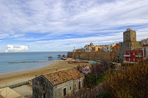 Termoli en Italia, un balcón abierto al mar