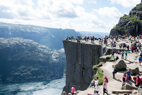 Preikestolen (Pulpit Rock), Norway. Acantilados de Noruega acantilados de Noruega 4