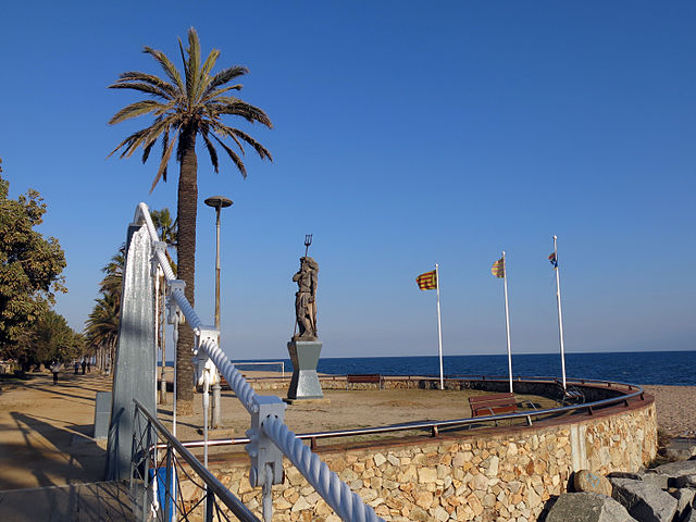 Canet de Mar, una bella localidad de la costa de España