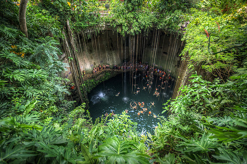 Cenote Ik Kil. México Ik Kil 3