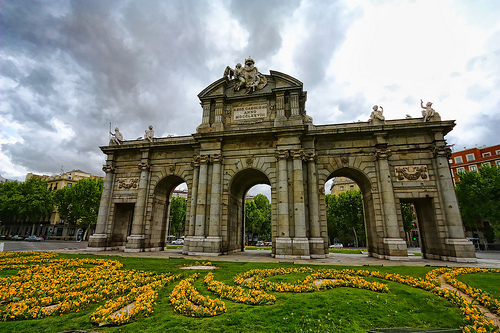 La Puerta de Alcalá, uno de los monumentos más emblemáticos de Madrid