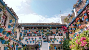El Festival Internacional de los Patios de Córdoba, España, “el arte hecho en flor”