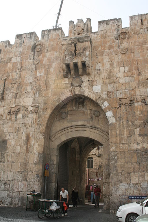 puerta de los leones, jerusalen