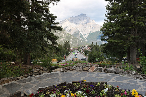 El precioso pueblo de Banff en Canadá
