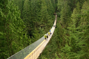 El emocionante parque del Puente colgante de Capilano