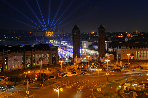 plaza de españa en barcelona 2