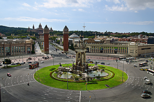 plaza de españa en barcelona 4