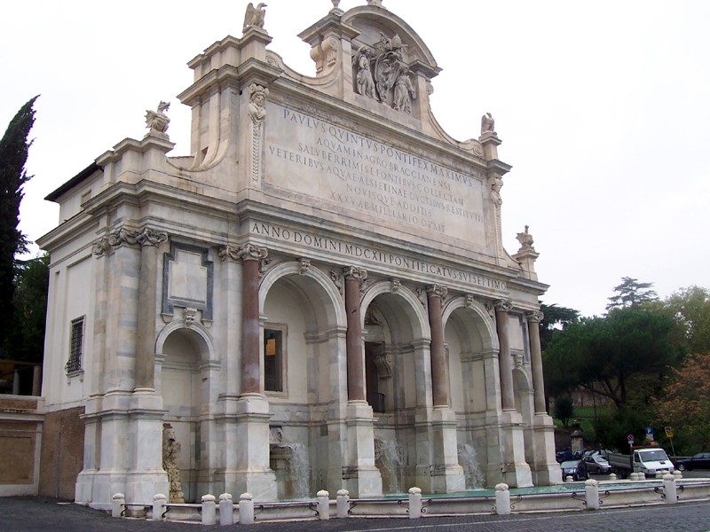 Fontana dell'Acqua Paola 2
