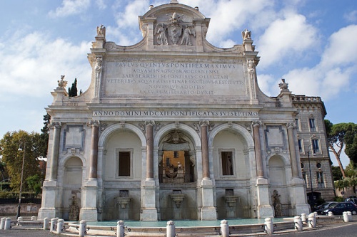 La Fontana dell'Acqua Paola, una fuente monumental en el corazón de Roma