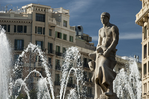 la plaza de cataluña 4