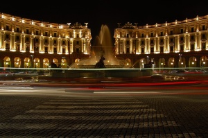 Recorremos la espectacular plaza de la República de Florencia