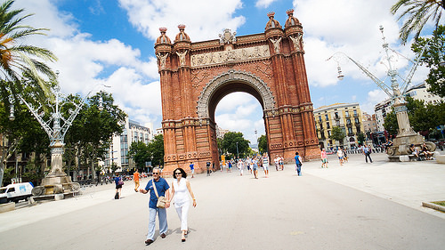 arco de triunfo de barcelona 2