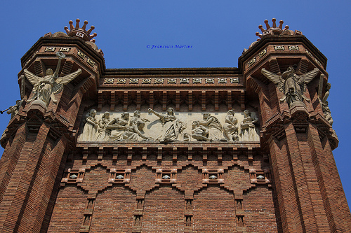 arco de triunfo de barcelona 4