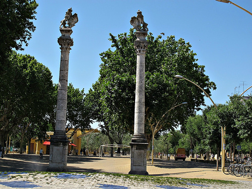 La Alameda de Hércules de Sevilla, el primer parque público de Europa