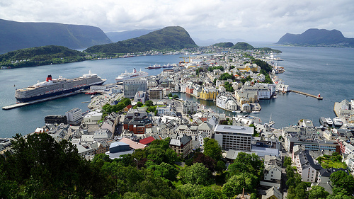 Top 4 para disfrutar de Alesund en Noruega