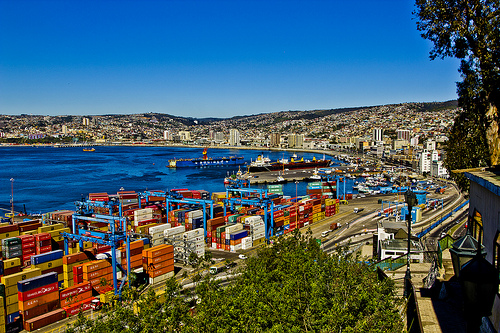 Valparaiso bay. Ciudades de Chile ciudades de Chile 6