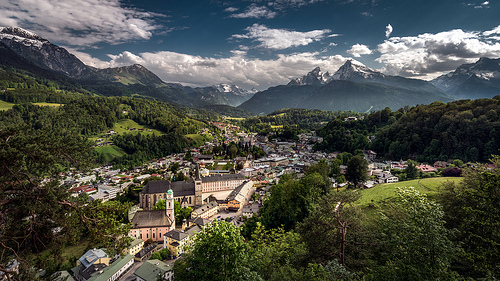 La belleza de Berchtesgaden en Alemania