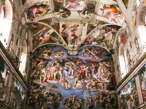 capilla-sixtina-de migel ángel