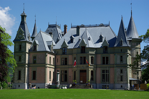 Algunos espectaculares castillos de Suiza