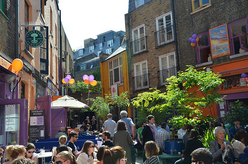 Neal's Yard - London, May 2011