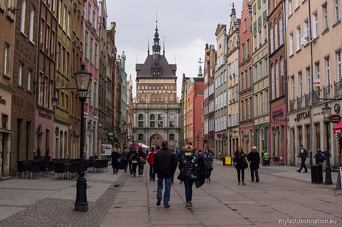 Main street of Gdansk. ciudades de Polonia ciudades-de-polonia-3